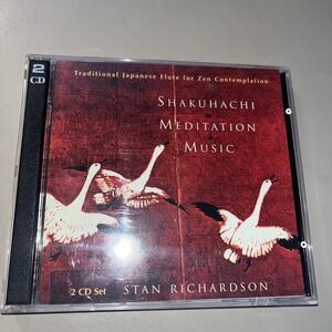 Stan Richardson Shakuhachi Meditation Music 2 CD Set Sounds True Zen Excellent